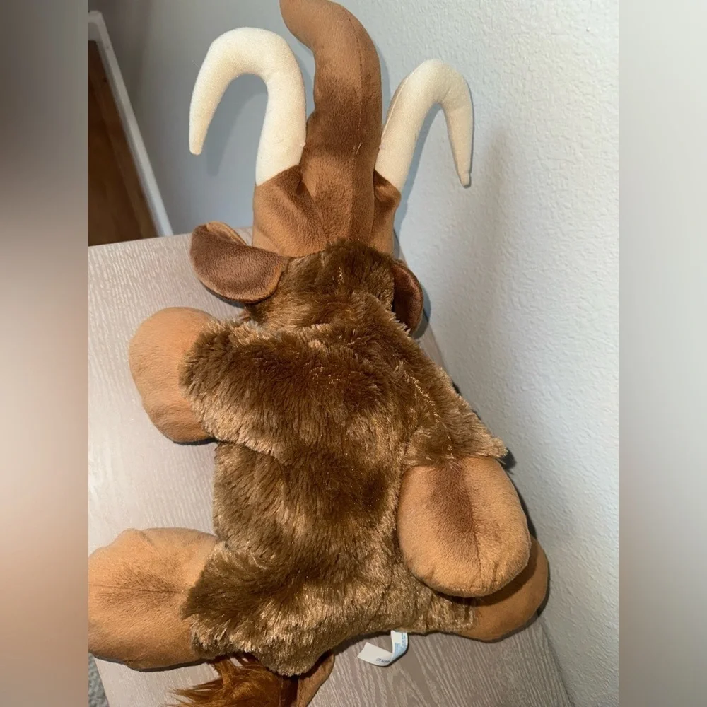 Wishpets wooly Mammoth Plush 2013 Brown Stuffed Animal 21”